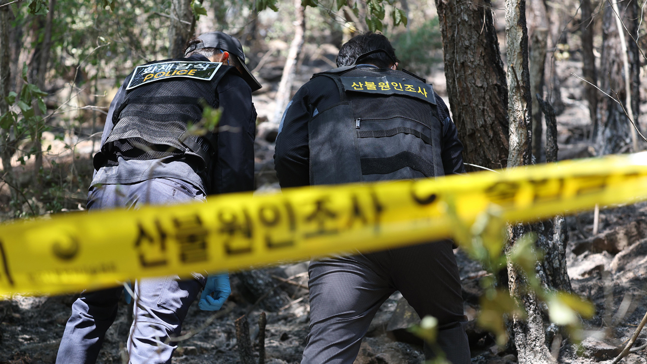대구 함지산 산불 재발화 진화…최초 발화지 특정