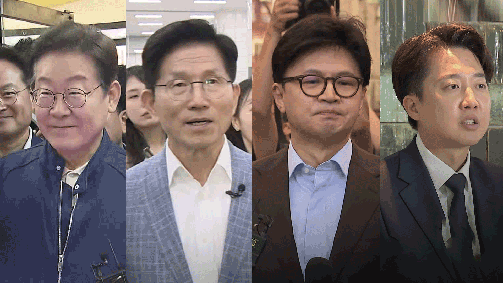 이재명, 강원 접경지역 공략…김문수 ‘GTX’·한동훈 ‘PK’ 방문