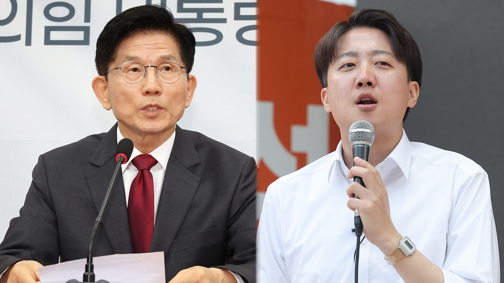 김문수 “이재명, 유례없는 독재자”…이준석, 교육계 표심 공략