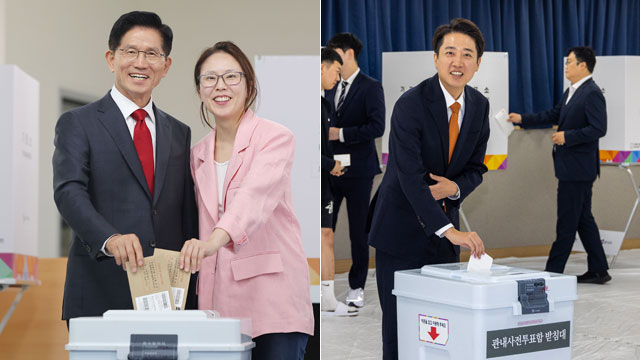 김문수, 이재명 지역구서 사전투표…이준석 “다시 동탄의 기적”