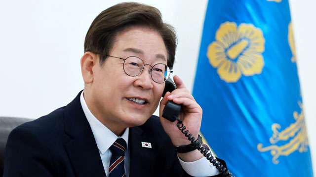 [속보] 대통령실 “한일 정상, 25분간 통화…<br>성숙한 한일관계 만들기로”