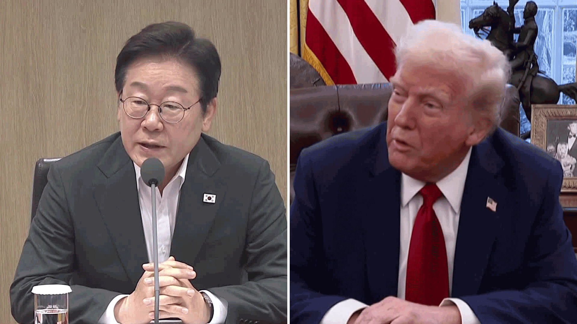 이 대통령, 트럼프 초청 방미…<br>25일 한미 정상회담