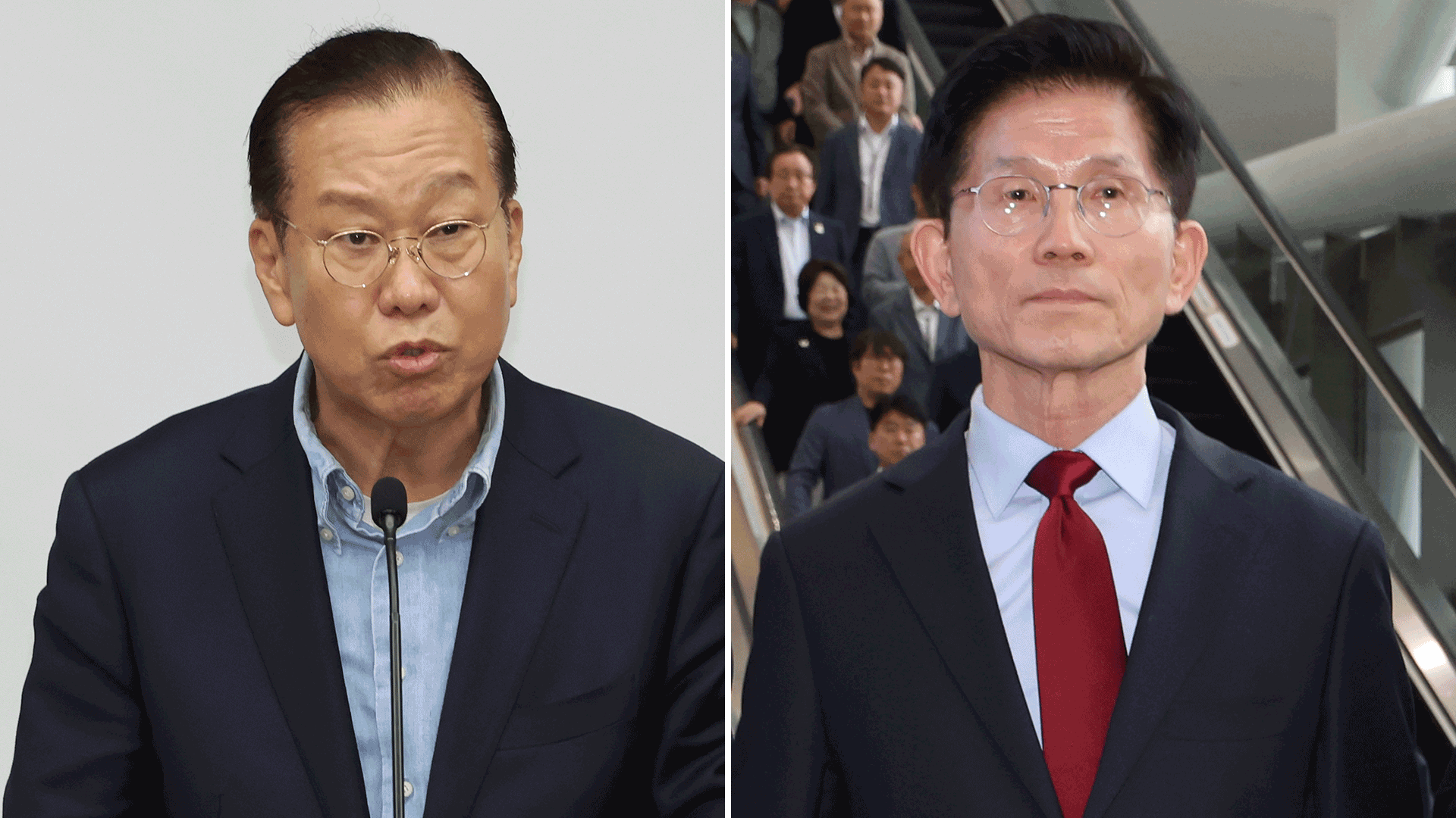 단일화 정면 충돌 양상…<br>“오늘 전당원 찬반 조사”