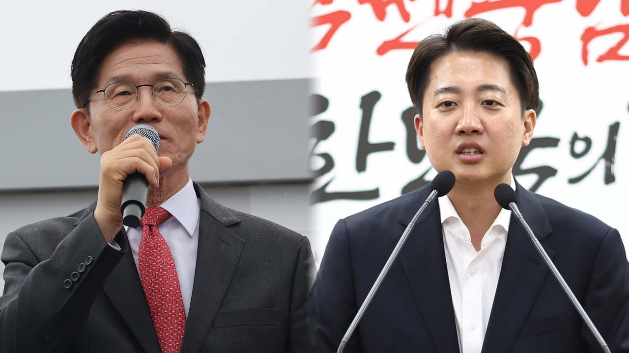 김문수, GTX·행정수도 공약 <br>발표…이준석, 충청권 유세